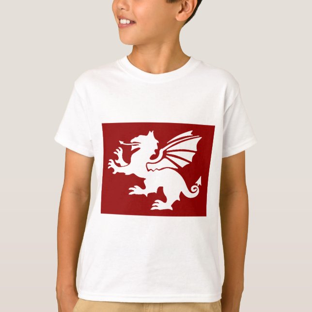 Camiseta El dragón rojo (Anverso)