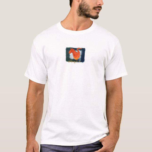 Camiseta El dragón - Rótulo del chino (Anverso)