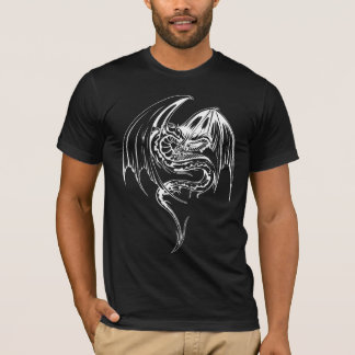 Camiseta El Dragón Wyvern Son Criaturas Míticas Fantasías