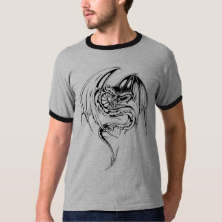 Camiseta El Dragón Wyvern Son Criaturas Míticas Fantasías T