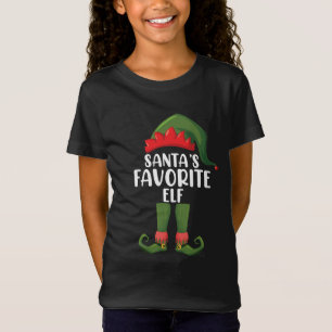 Camiseta El Duende Favorito de Santa Navidad Familiar Empar