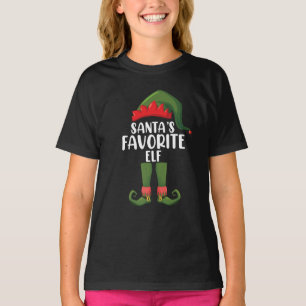 Camiseta El Duende Favorito de Santa Navidad Familiar Empar