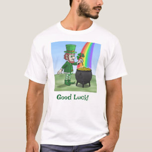 Camiseta El duende irlandés y la olla de oro