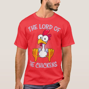 Camiseta El dueño de la granja de pollos de pollo Pollo