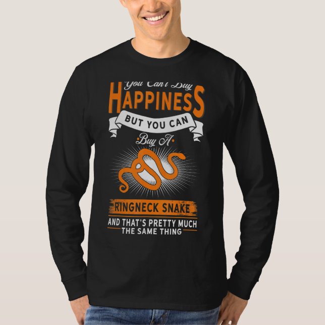 Camiseta El dueño de la serpiente no puede comprar la felic (Anverso)
