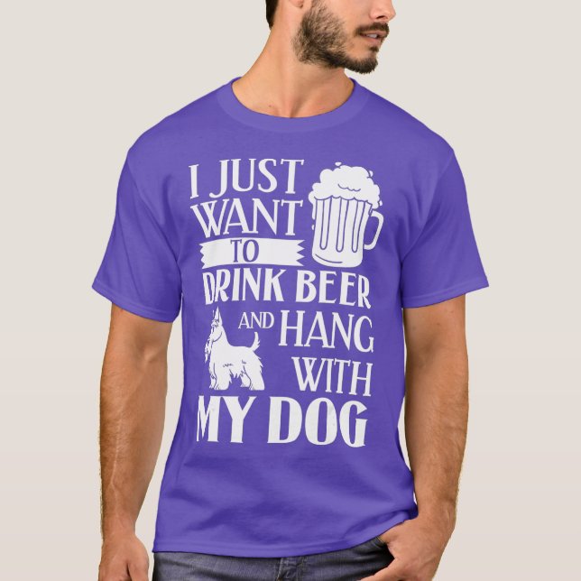 Camiseta El dueño de los cachorros de perro del territorio  (Anverso)