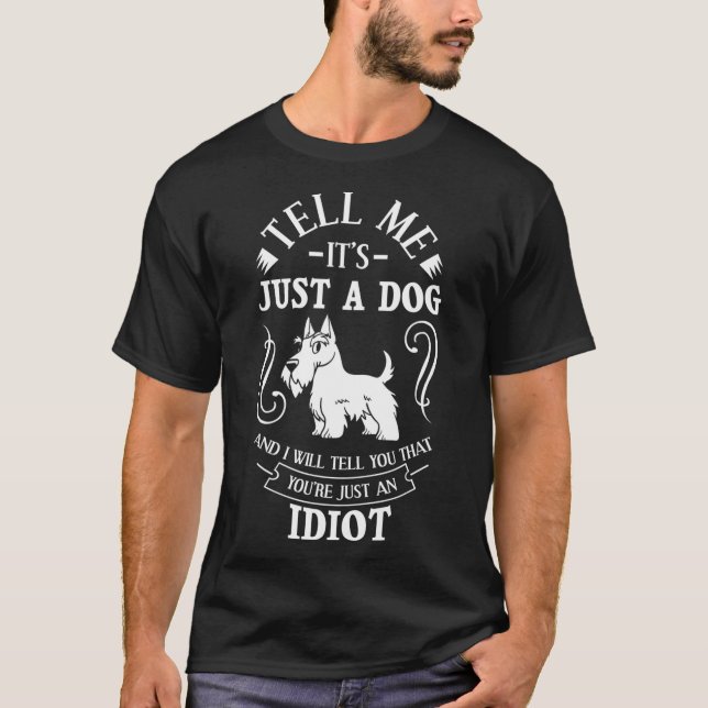 Camiseta El dueño de los cachorros de perro del territorio  (Anverso)