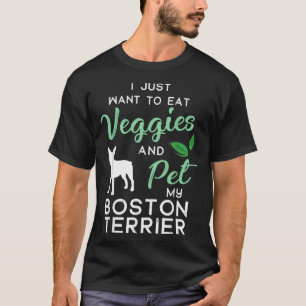 Camiseta El dueño del amante del cigarro en Boston Terrier