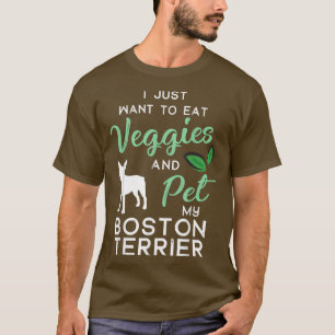 Camiseta El dueño del amante del cigarro en Boston Terrier