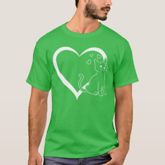 Camiseta El dueño del gato, amante del gato, del gato, se a