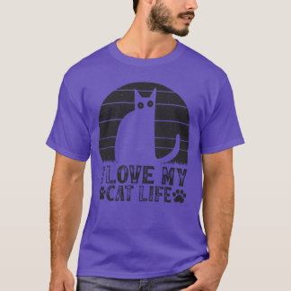 Camiseta El dueño del gato es gracioso gato meme a gato me