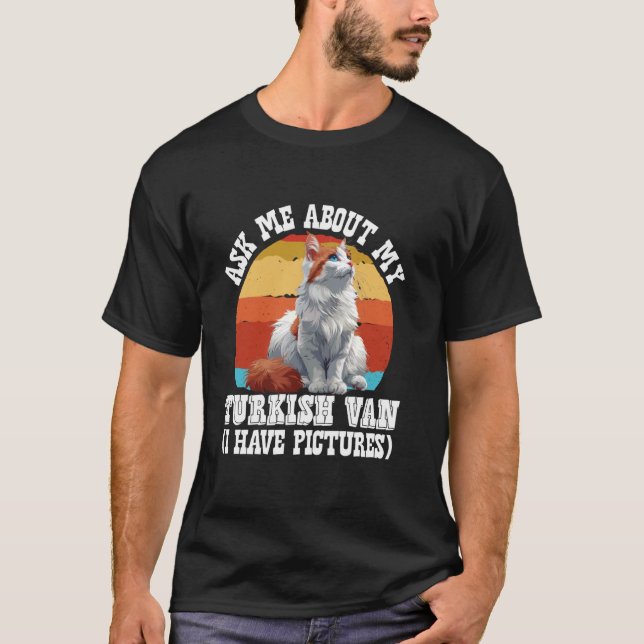 Camiseta El dueño del gato me pregunta por mi divertido gat (Anverso)
