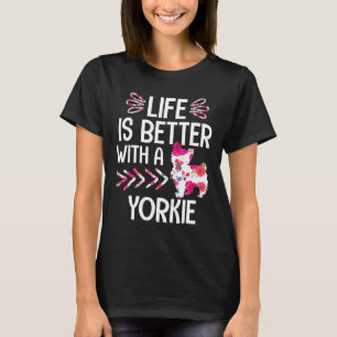 Camiseta El dueño del perro del barrio de Yorkshire Terrier
