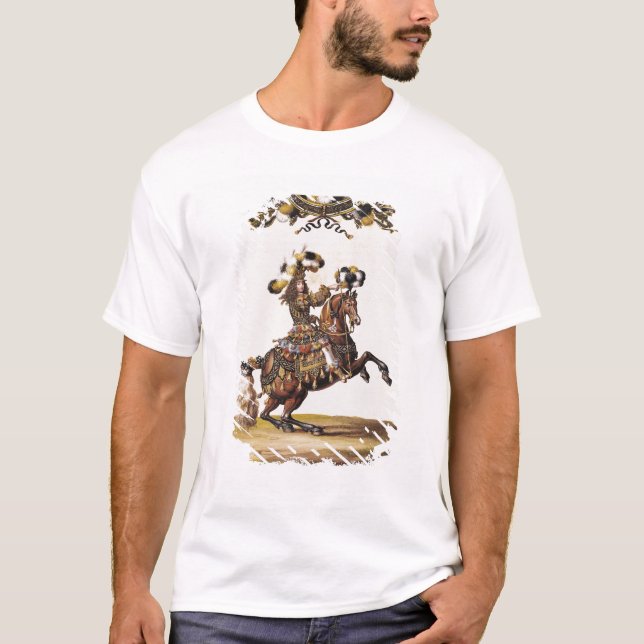 Camiseta El duque de Enghien como el rey de los indios (Anverso)
