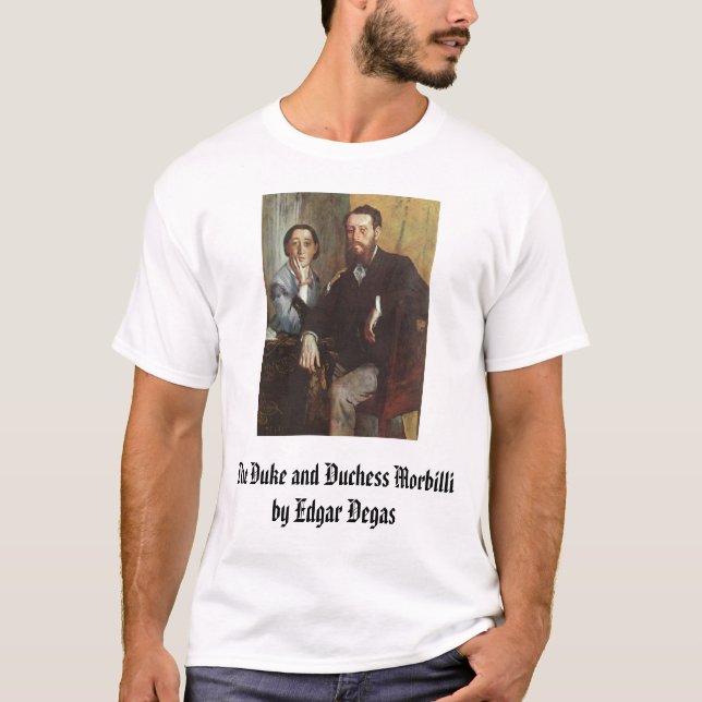 Camiseta El duque y la duquesa Morbilli - C. 1865 - Edgar… (Anverso)
