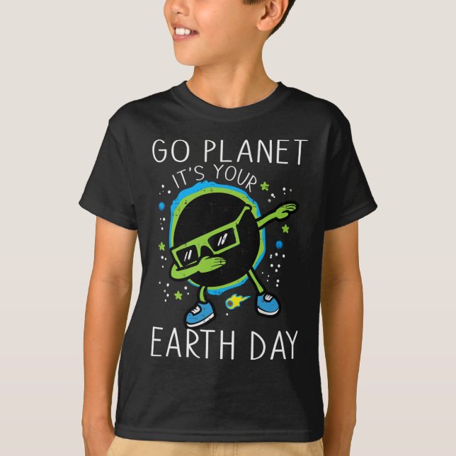 Camiseta El eclipse solar de Dab Earth se va al planeta su  (Anverso)