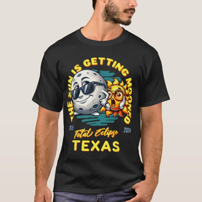 Camiseta El Eclipse Solar De Texas El 8 De Abril De 2024 El (Anverso)