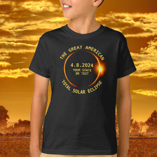 Camiseta El eclipse solar total 8.21.2017 los E.E.U.U.