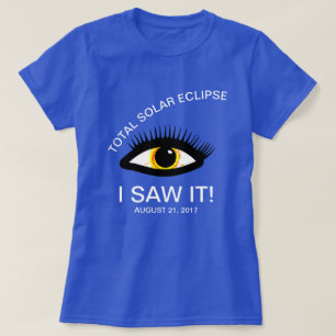 Camiseta ¡El Eclipse Solar Total Lo Vi! Personalizable grac