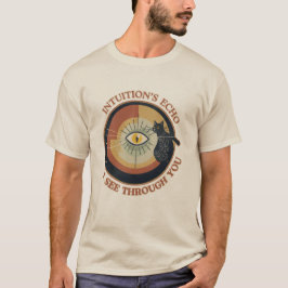 CAMISETA EL ECO DE LA INTUICIÓN: TE VEO A TRAVÉS DE TI - GA