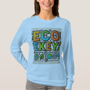 Camiseta "El eco es la clave", diseñado por las mujeres