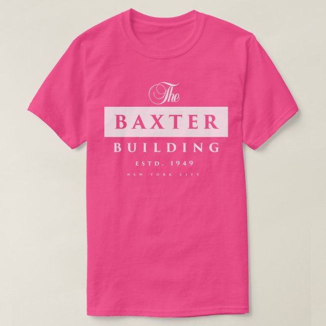 Camiseta El Edificio Baxter (Diseño del anverso)