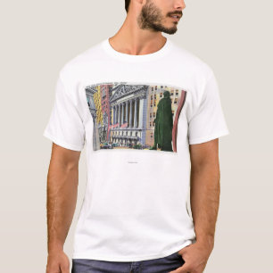 Camiseta El edificio de la Bolsa de Nuevo York