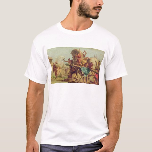 Camiseta El edificio del Trojan Horse, c.1760 (Anverso)