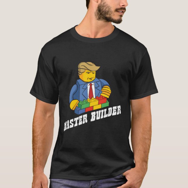 Camiseta El edificio Master Builder bloquea la juventud (Anverso)