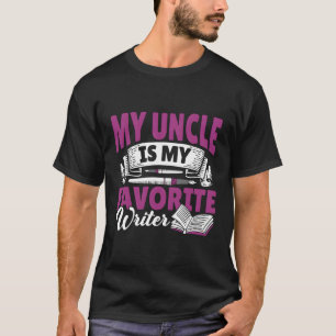 Camiseta El Editor De La Profesión Pen Mi Tío Es Mi Escritu