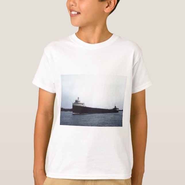 Camiseta El Edmund Fitzgerald al río St. Clair (Anverso)