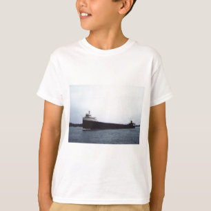 Camiseta El Edmund Fitzgerald en el río del St. Clair