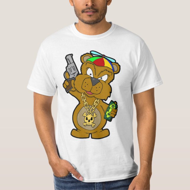 CAMISETA EL EFECTIVO DEL JUEGO BLING DE LA CALLE DEL OSO (Anverso)