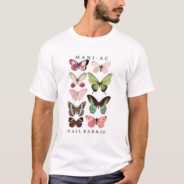 Camiseta "El efecto mariposa" (Anverso)