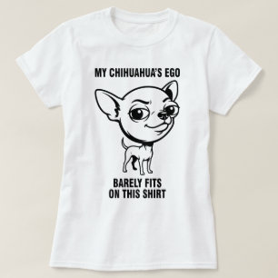 Camiseta El ego de mi Chihuahua