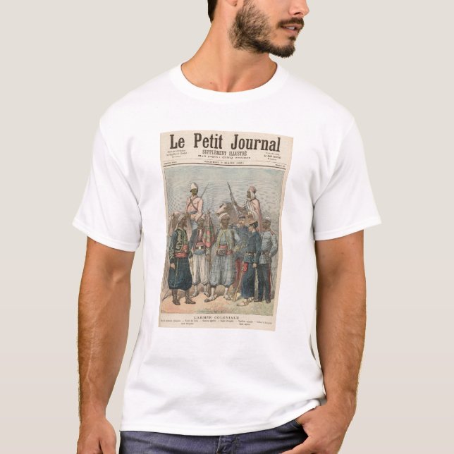 Camiseta El ejército colonial (Anverso)