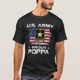 Camiseta El Ejército De EEUU Orgulloso Poppa Con Véter De R