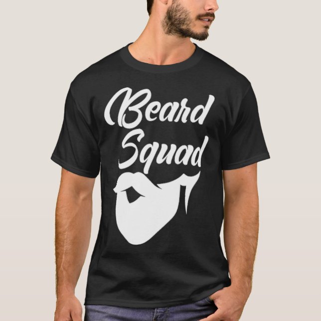 Camiseta El ejército de escuadrones de barba es mejor amigo (Anverso)