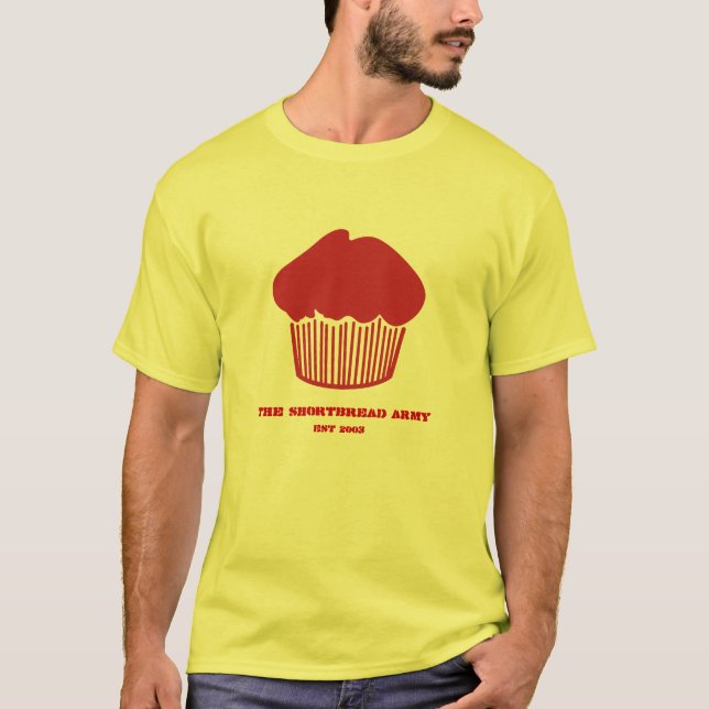 Camiseta El ejército de la torta dulce, EST 2003 (Anverso)