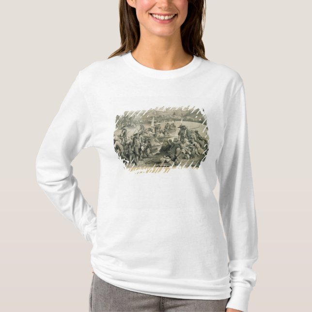 Camiseta El ejército de Vendean que cruza el Loira (Anverso)