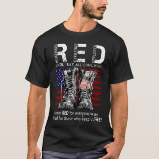 Camiseta El ejército del viernes en R.E.D. recuerda a todos