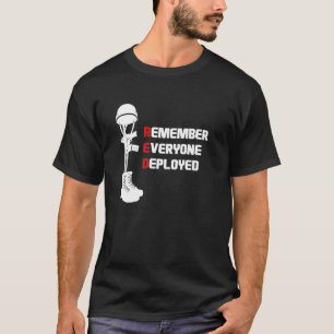 Camiseta El Ejército Del Viernes Rojo Recuerda A Todos Los