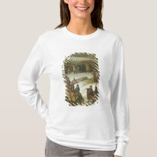 Camiseta El ejército francés que cruza el paso de St