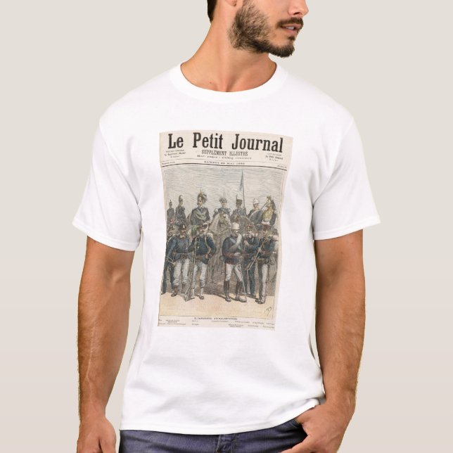 Camiseta El ejército italiano (Anverso)