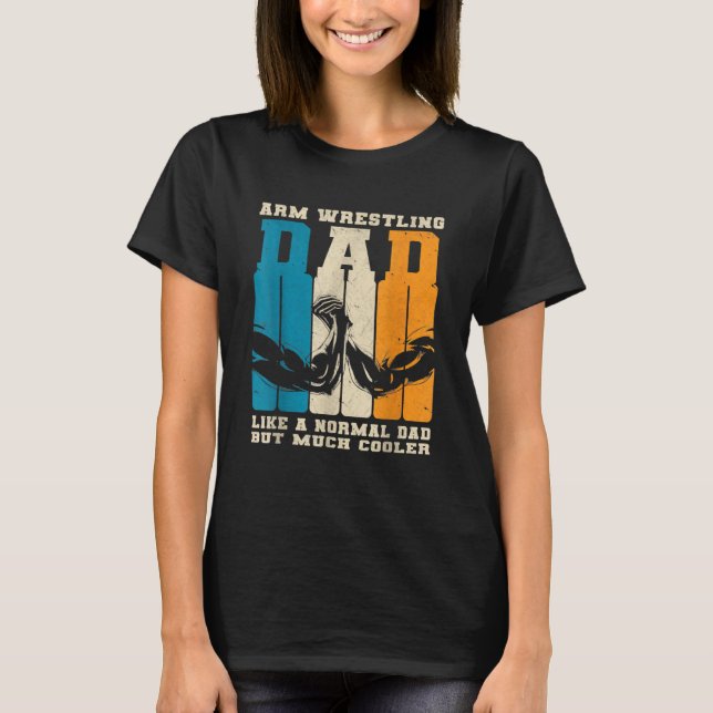 Camiseta El Ejército Retro Luchando A Papá Normal Pero El A (Anverso)
