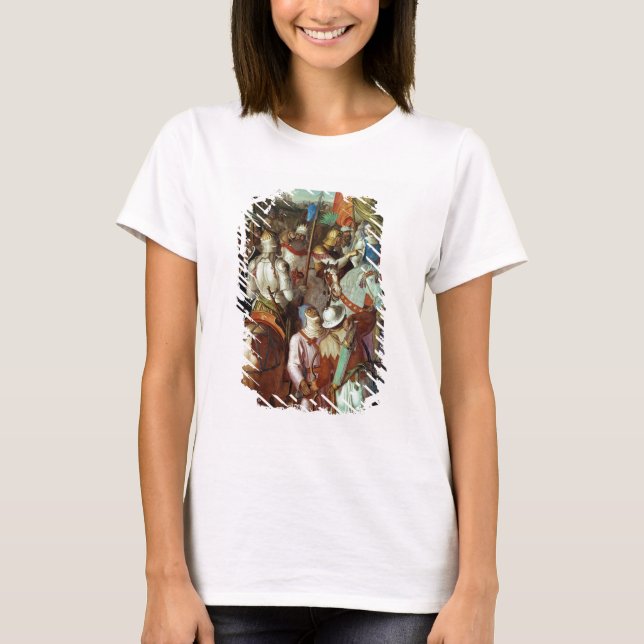 Camiseta El Ejército Saracen afuera de París, 730-32 DC (Anverso)