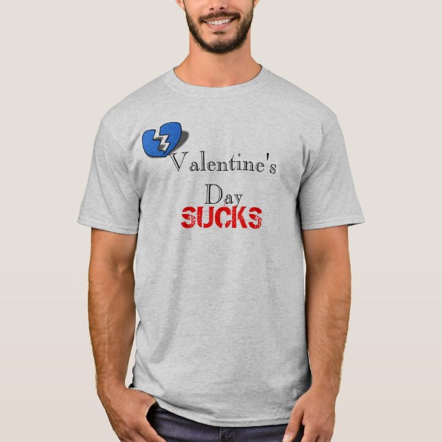 Camiseta El el día de San Valentín, CHUPA (Anverso)