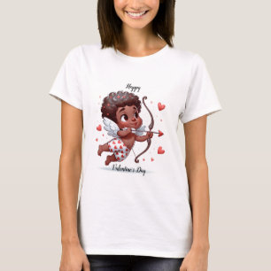 Camiseta El El día de San Valentín de Cupid