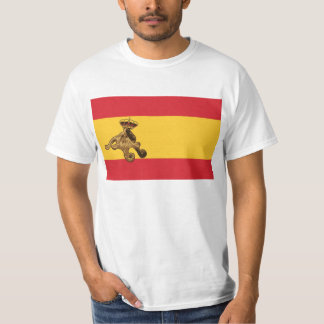 Camiseta ¡El EL Pulpo Paul invade el bandera de España del