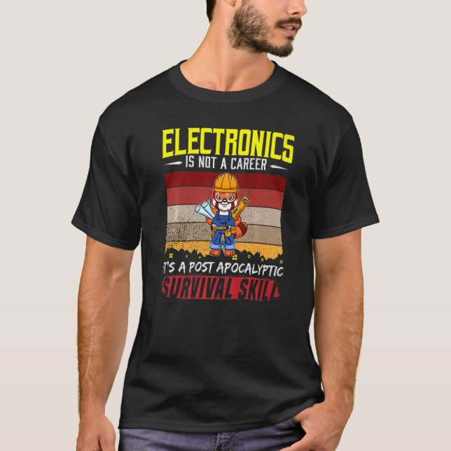 Camiseta El Electricista No Es Un Wirem De Electricidad Pro (Anverso)